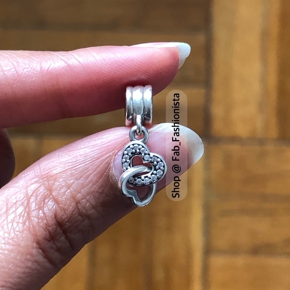 Pandora Interlocking Hearts charm